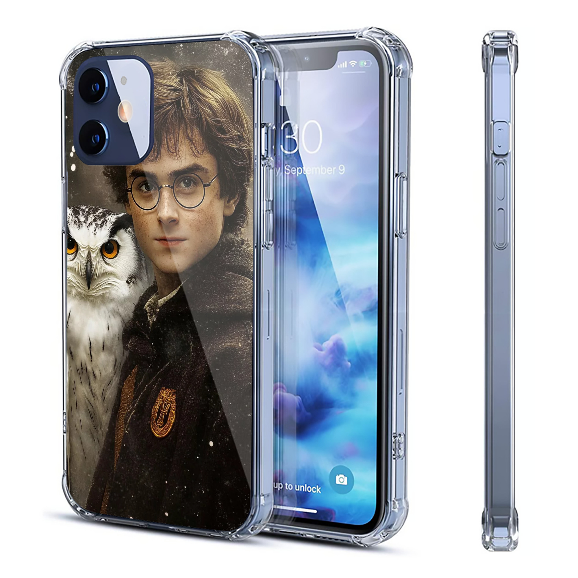 （画像用） Harry Potter ハリー・ポッターシリーズ 【iPhone 12シリーズ対応】透明スマホケース（クリアソフトケース）